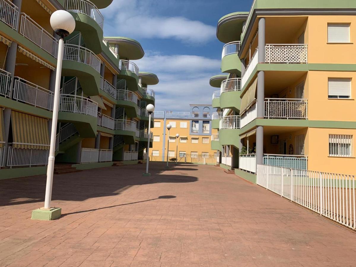 Apto Con Piscina En La Playa Cerca De Vlc Con Ac Puçol Exterior foto