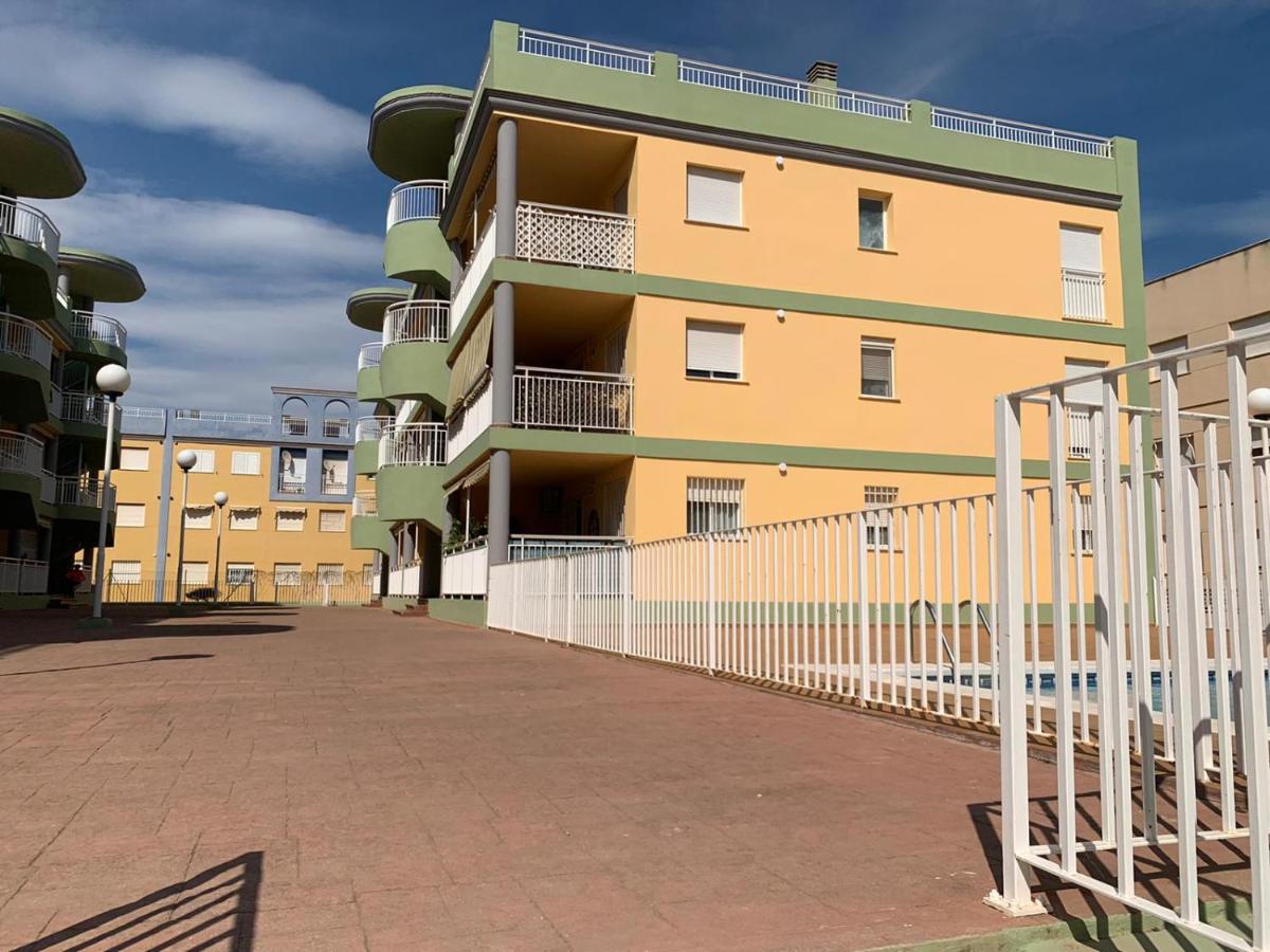 Apto Con Piscina En La Playa Cerca De Vlc Con Ac Puçol Exterior foto
