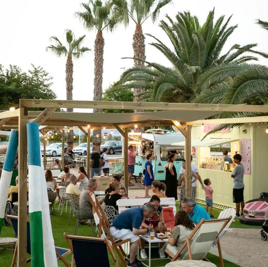 Apto Con Piscina En La Playa Cerca De Vlc Con Ac Puçol Exterior foto